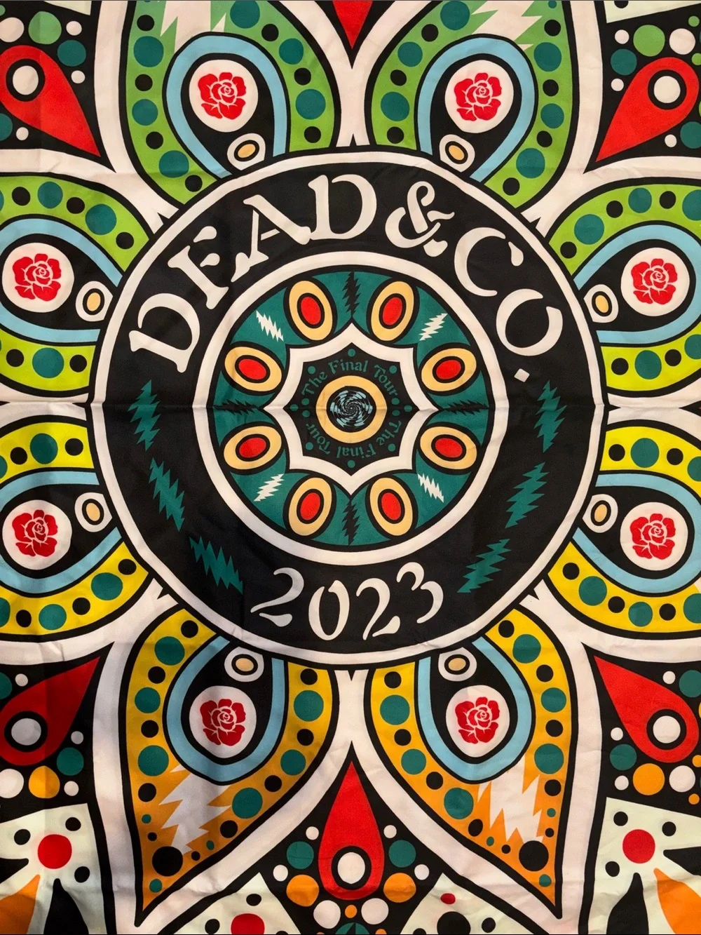 Dead & Co. 2023 Quick Dry Towel with Pouch